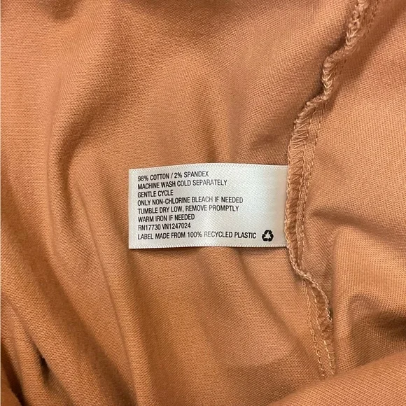 NWT Universal Thread “Iced Tea” Sleeveless Pleated Button Up Jumpsuit Size 16 - Picture 8 of 9